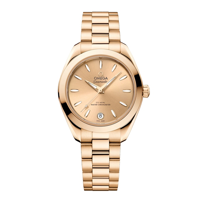 Omega Seamaster Aqua Terra 150M 30mm Ladies Watch Yellow O22050302008001