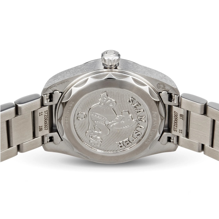 Omega Seamaster Aqua Terra 150M Ladies 28mm Quartz Diamond Dot Watch O22010286054001 - Image 4