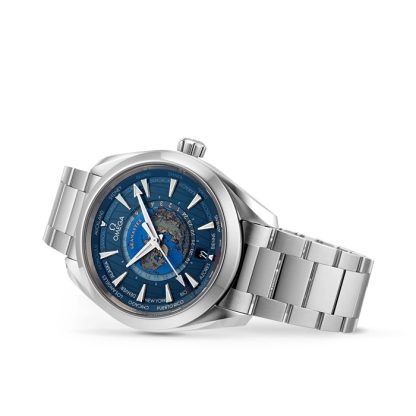 Omega Seamaster Aqua Terra 150m Co-Axial GMT Worldtimer 43mm Mens Watch O22010432203001 - Image 3