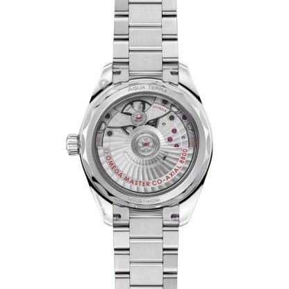 Omega Seamaster Aqua Terra 150m Co-Axial Master Chronometer 34mm Ladies Watch Blue O22010342003002 - Image 2