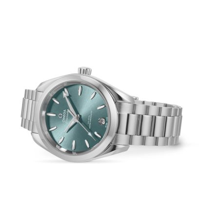 Omega Seamaster Aqua Terra 150m Co-Axial Master Chronometer 34mm Ladies Watch Green O22010342010001 - Image 2