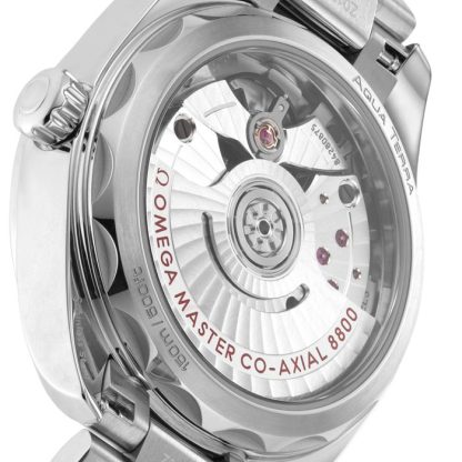 Omega Seamaster Aqua Terra 150m Co-Axial Master Chronometer 34mm Ladies Watch Green O22010342010001 - Image 3