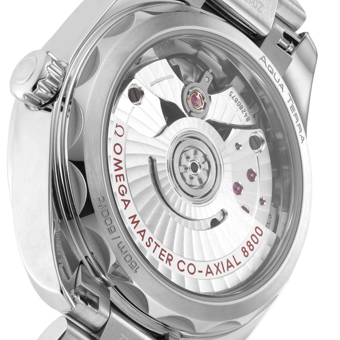 Omega Seamaster Aqua Terra 150m Co-Axial Master Chronometer 34mm Ladies Watch Green O22010342010001 - Image 3