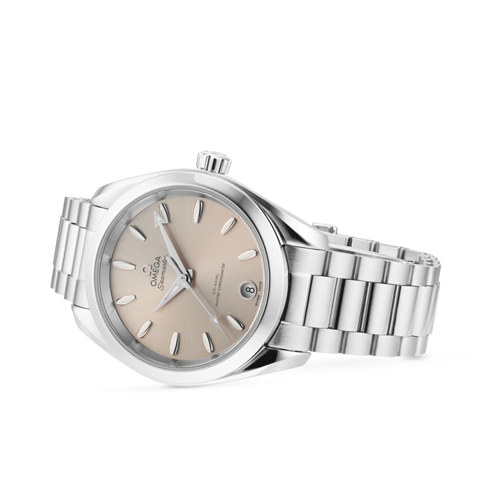 Omega Seamaster Aqua Terra 150m Co-Axial Master Chronometer 34mm Ladies Watch Sandstone O22010342009001 - Image 2