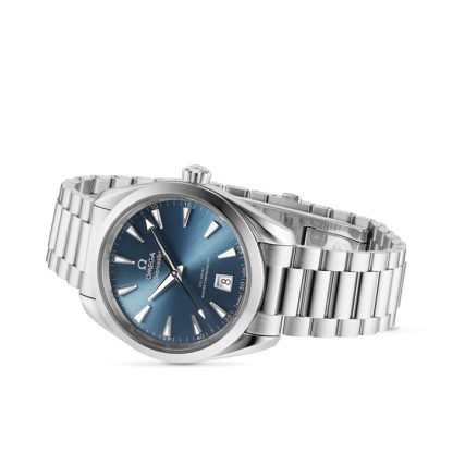 Omega Seamaster Aqua Terra 150m Co-Axial Master Chronometer 38mm Unisex Watch Blue O22010382003003 - Image 2