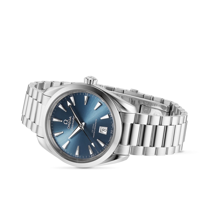 Omega Seamaster Aqua Terra 150m Co-Axial Master Chronometer 38mm Unisex Watch Blue O22010382003003 - Image 2