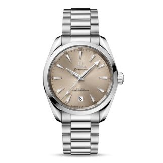 Omega Seamaster Aqua Terra 150m Co-Axial Master Chronometer 38mm Unisex Watch Sandstone O22010382009001