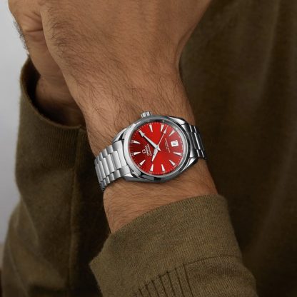 Omega Seamaster Aqua Terra 150m Co-Axial Master Chronometer 38mm Unisex Watch Terracotta Red O22010382013003 - Image 2