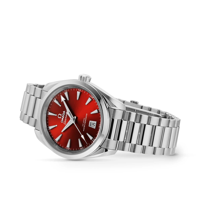 Omega Seamaster Aqua Terra 150m Co-Axial Master Chronometer 38mm Unisex Watch Terracotta Red O22010382013003 - Image 3