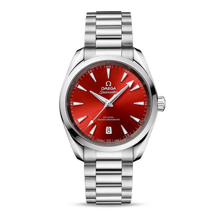 Omega Seamaster Aqua Terra 150m Co-Axial Master Chronometer 38mm Unisex Watch Terracotta Red O22010382013003