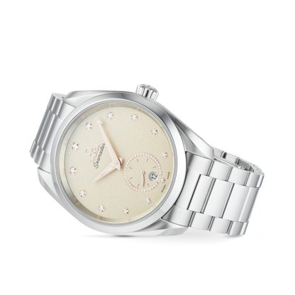 Omega Seamaster Aqua Terra Seamaster Steel Chronometer 38mm Ladies Watch O22010382059001 - Image 4