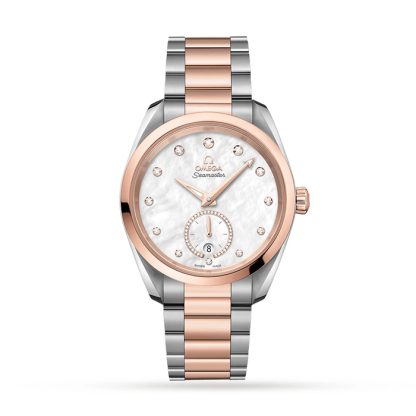Omega Seamaster Aqua Terra Two-Tone 38mm Ladies Watch O22020382055002