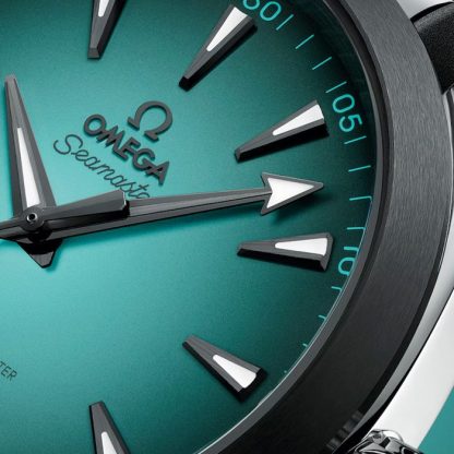 Omega Seamaster Aquaterra 150M 41mm Mens Watch Turquoise O22032412103001 - Image 4