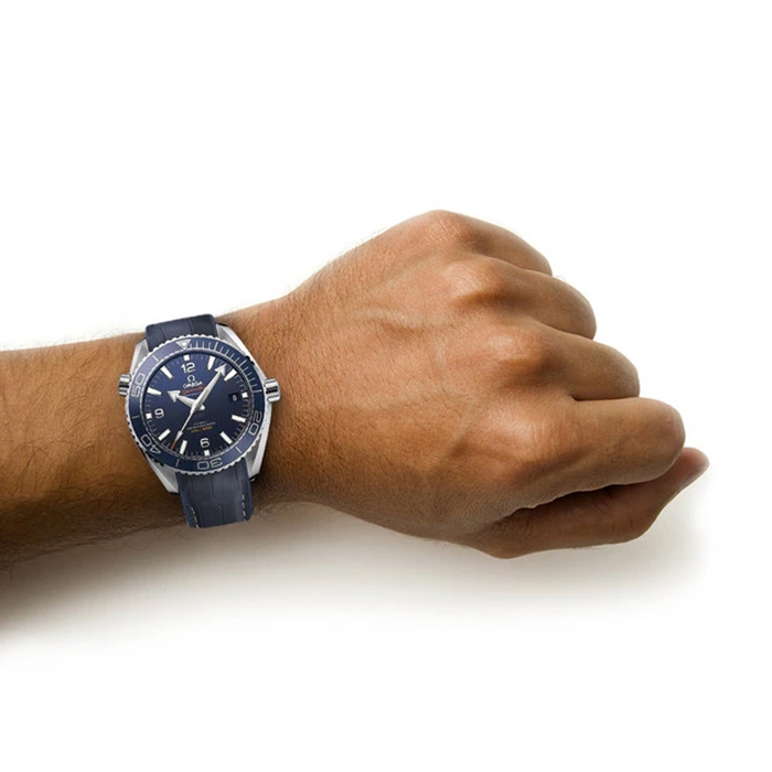 Omega Seamaster Planet Ocean 600M Mens 43.5mm Automatic Co-Axial Blue Divers Mens Watch O21533442103001 - Image 2