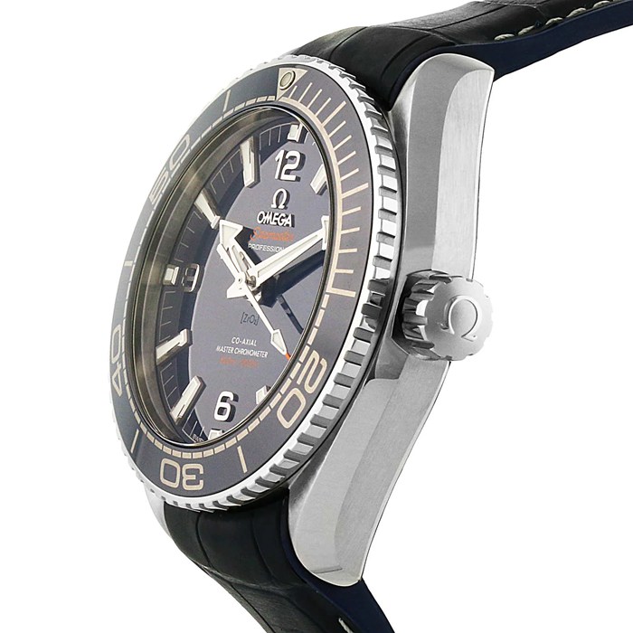 Omega Seamaster Planet Ocean 600M Mens 43.5mm Automatic Co-Axial Blue Divers Mens Watch O21533442103001 - Image 3