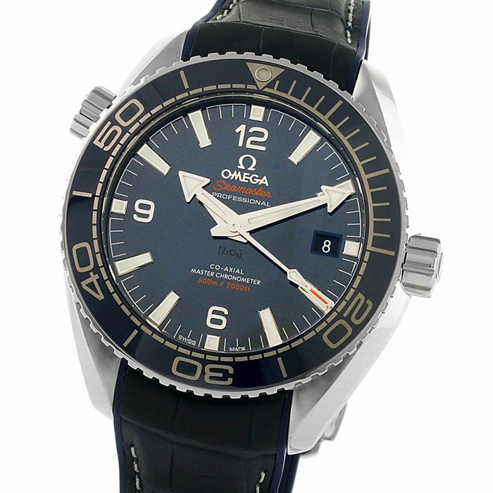 Omega Seamaster Planet Ocean 600M Mens 43.5mm Automatic Co-Axial Blue Divers Mens Watch O21533442103001 - Image 4