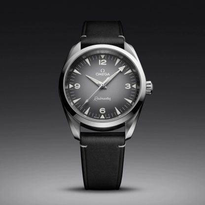 Omega Seamaster Railmaster 38mm Mens Watch Grey Leather O23512382006001 - Image 4