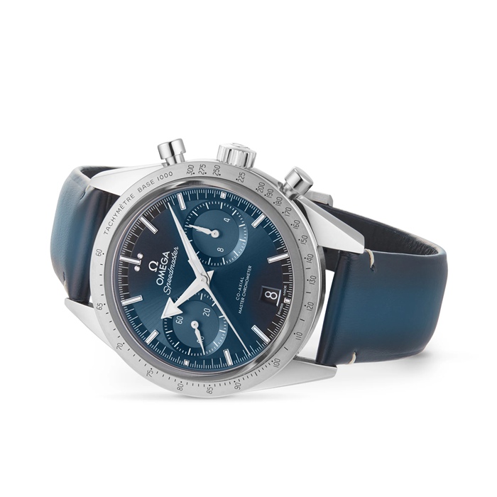 Omega Speedmaster 57 Co-Axial Master Chronometer Chronograph 40.5mm Mens Watch Blue O33212415103001 - Image 3