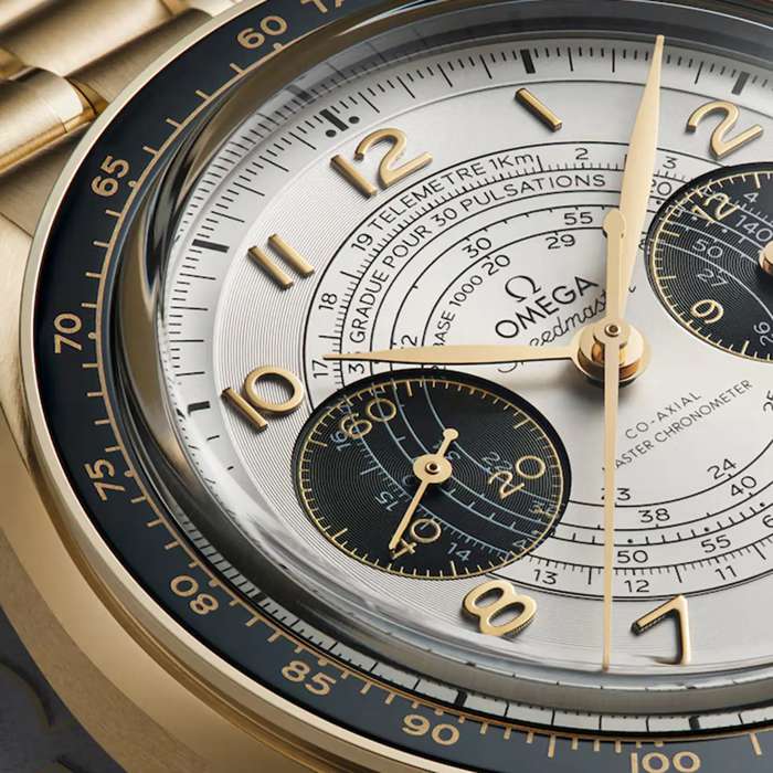 Omega Speedmaster Chronoscope Paris 2024 Olympics 43mm Mens Watch Moonshine Gold O52260435102001 - Image 2