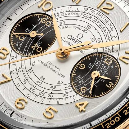 Omega Speedmaster Chronoscope Paris 2024 Olympics 43mm Mens Watch Moonshine Gold O52262435102001 - Image 3