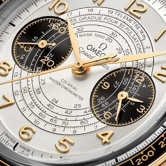 Omega Speedmaster Chronoscope Paris 2024 Olympics 43mm Mens Watch Moonshine Gold O52262435102001 - Image 3