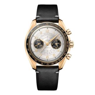 Omega Speedmaster Chronoscope Paris 2024 Olympics 43mm Mens Watch Moonshine Gold O52262435102001