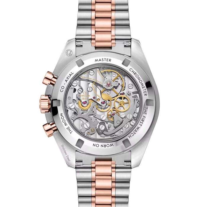 Omega Speedmaster Moonwatch Professional 42mm Mens Watch Sedna Gold O31020425099001 - Image 4