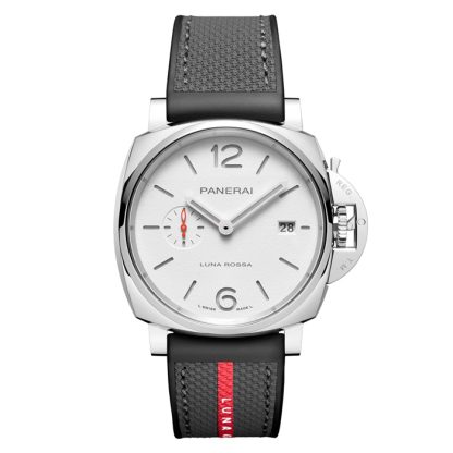 Panerai Luminor Due Luna Rossa 42mm Mens Watch White PAM01381
