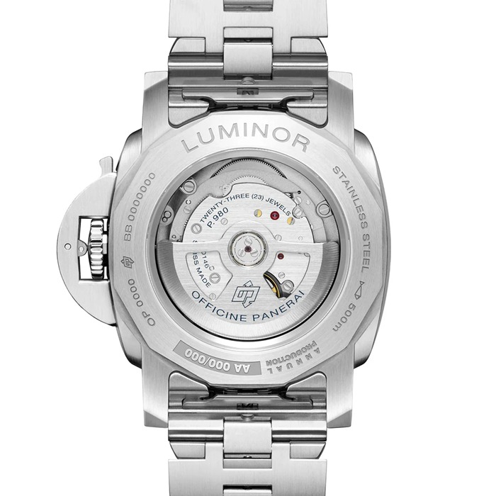 Panerai Luminor Marina 44mm Mens Watch Blue PAM03323 - Image 2
