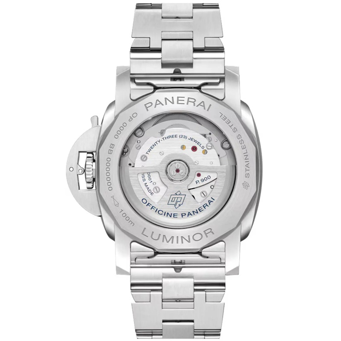 Panerai Luminor Quaranta BiTempo 40mm Mens Watch Green PAM01640 - Image 5