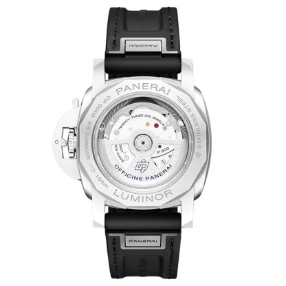 Panerai Luminor Quaranta BiTempo Luna Rossa 40mm Mens Watch Blue PAM01404 - Image 4