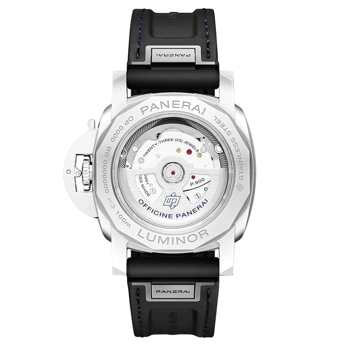 Panerai Luminor Quaranta BiTempo Luna Rossa 40mm Mens Watch Blue PAM01404 - Image 4