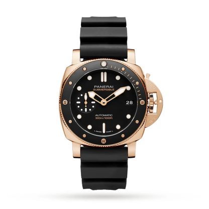Panerai Submersible Goldtech 42mm Mens Watch PAM02164