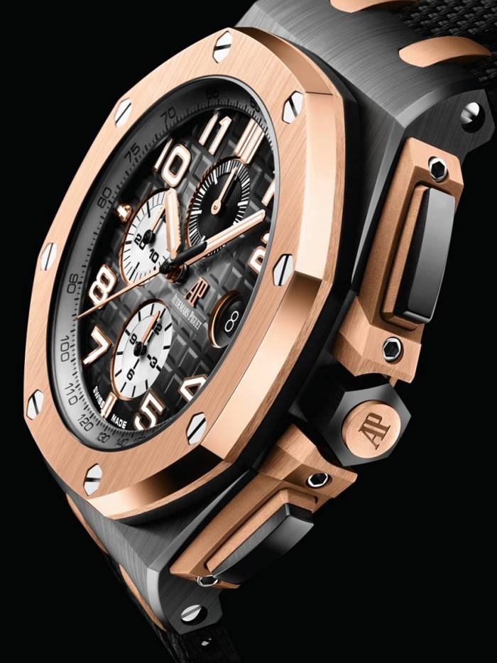 Replica Audemars Piguet Royal Oak Offshore Chronograph Automatic Gray 26405NR-OO-A002CA-01 - Image 2