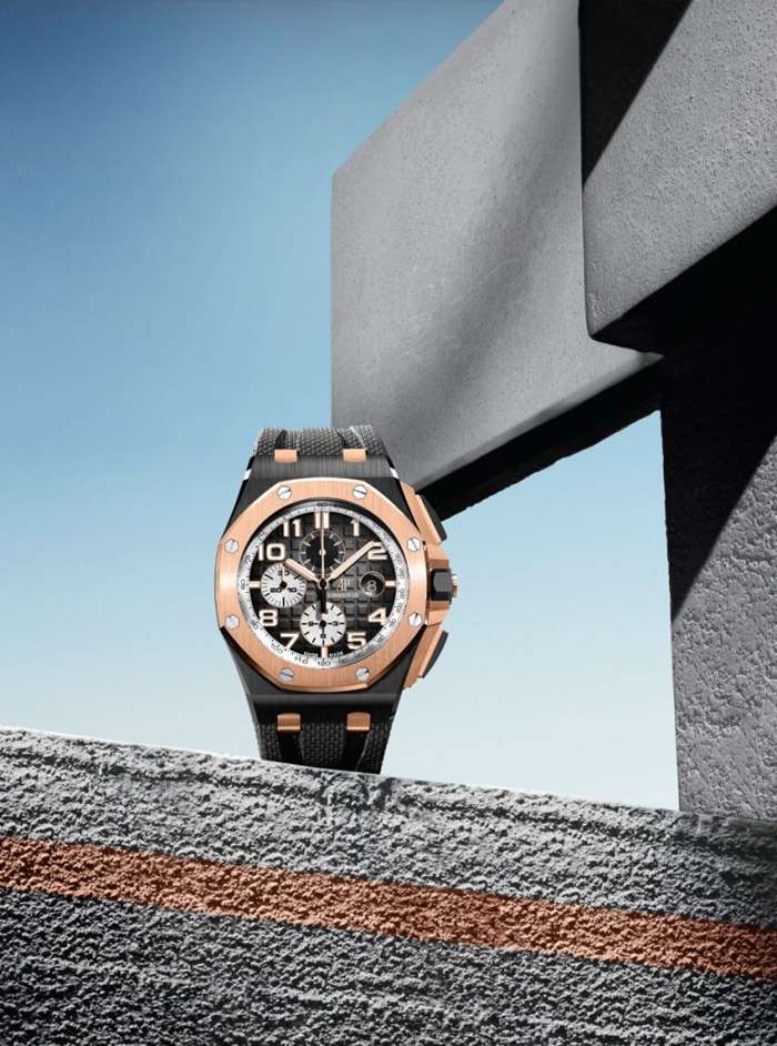 Replica Audemars Piguet Royal Oak Offshore Chronograph Automatic Gray 26405NR-OO-A002CA-01 - Image 3
