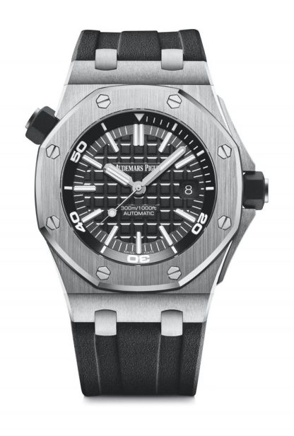 Replica Audemars Piguet Royal Oak Offshore Diver Black 15710ST.OO.A002CA.01