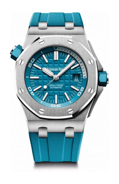Replica Audemars Piguet Royal Oak Offshore Diver Blue 15710ST.OO.A032CA.01