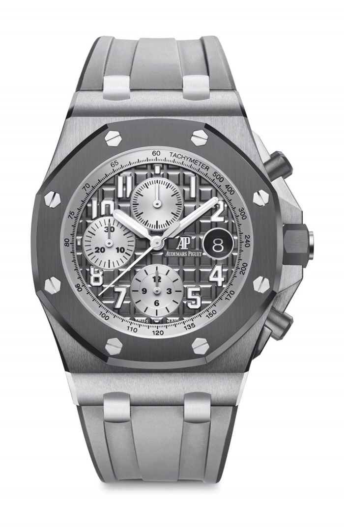 Replica Audemars Piguet Royal Oak Offshore Selfwinding Chronograph Gray 26470IO.OO.A006CA.01
