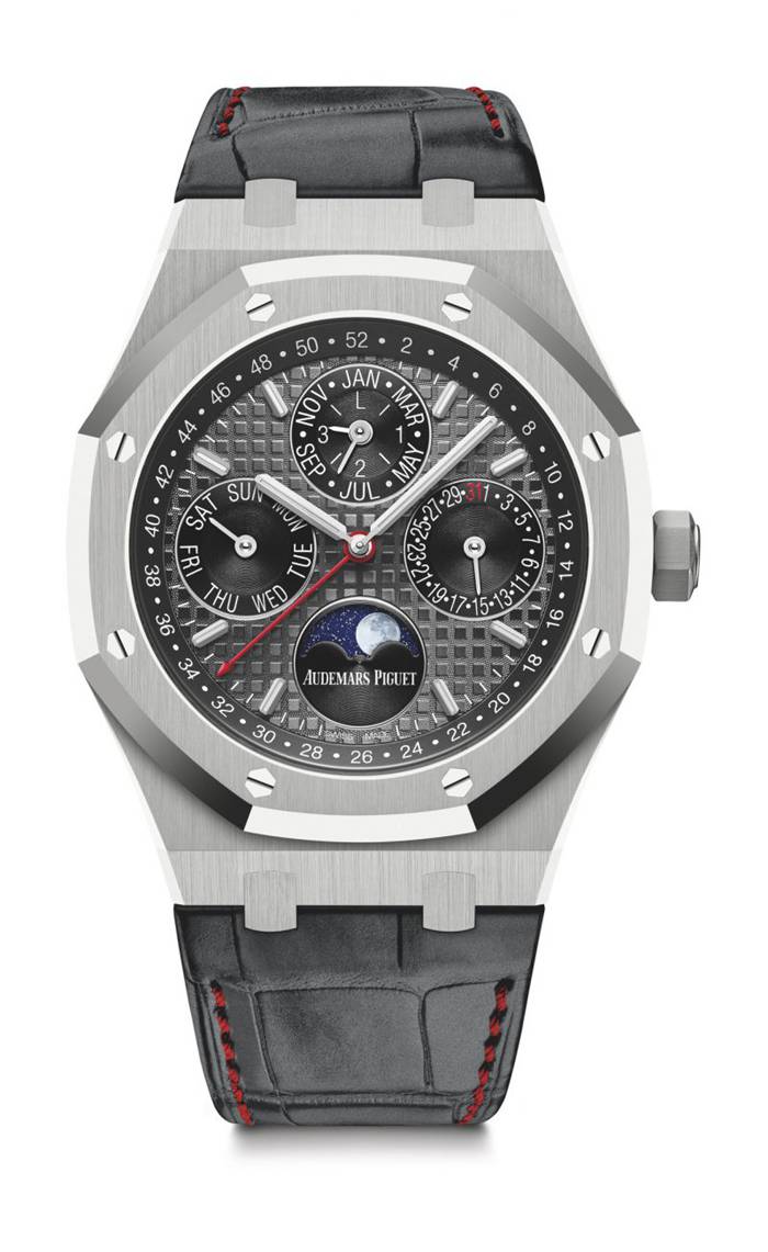 Replica Audemars Piguet Royal Oak Perpetual Calendar Gray 26609TI.OO.1220TI.01 - Image 2