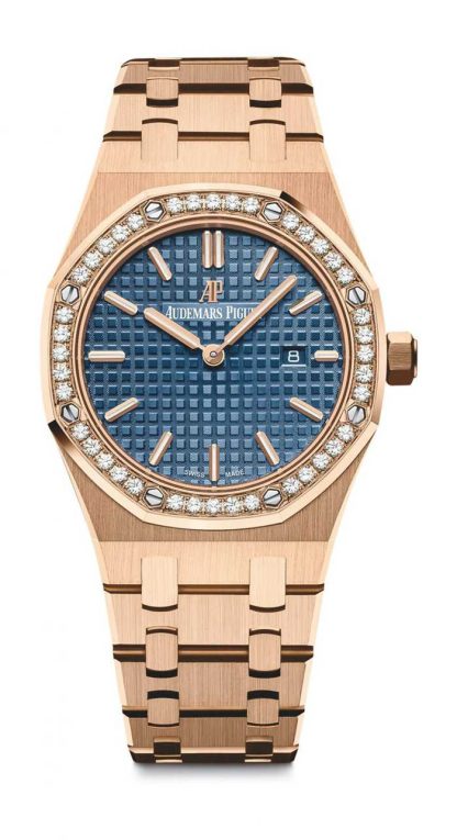 Replica Audemars Piguet Royal Oak Quartz Blue 67651OR.ZZ.1261OR.02