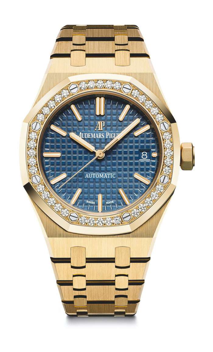 Replica Audemars Piguet Royal Oak Selfwinding Blue 15451BA.ZZ.1256BA.01