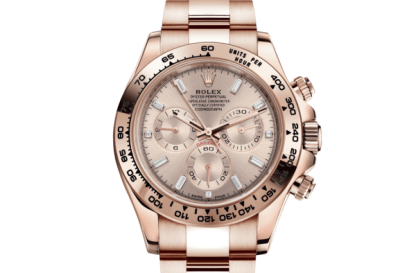 Replica Rolex Cosmograph Daytona Oyster 40 mm Everose gold 116505
