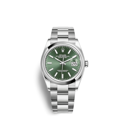 Replica Rolex Datejust 126200 36mm Mint green Oyster