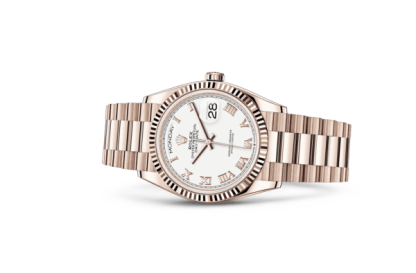 Replica Rolex Day-Date 36 Oyster 36 mm Everose gold 128235 - Image 2