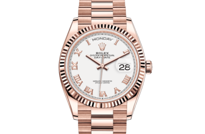 Replica Rolex Day-Date 36 Oyster 36 mm Everose gold 128235