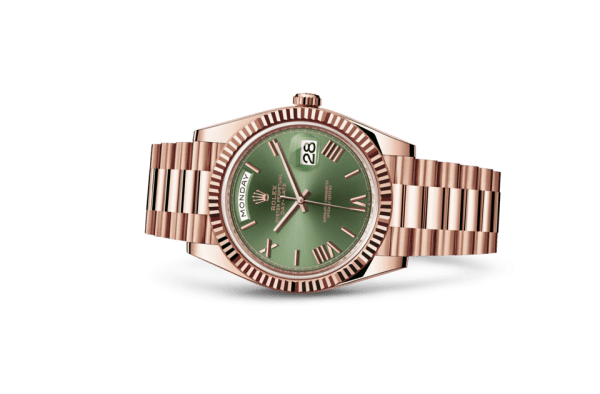 Replica Rolex Day-Date 40 Oyster 40 mm Everose gold 228235 - Image 2