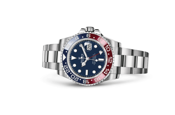Replica Rolex GMT-Master II Oyster 40 mm white gold 126719BLRO - Image 2