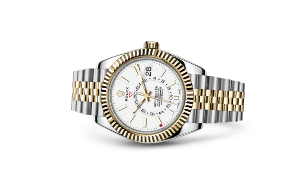 Replica Rolex Sky-Dweller Oyster 42 mm Oystersteel and yellow gold 326933 - Image 2