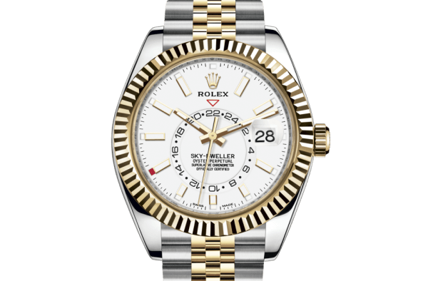 Replica Rolex Sky-Dweller Oyster 42 mm Oystersteel and yellow gold 326933