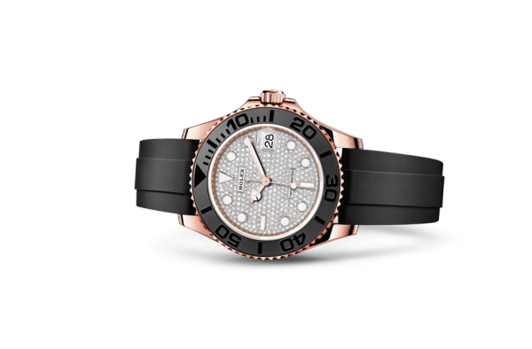 Replica Rolex Yacht-Master 37 Oyster 37 mm Everose gold 268655 - Image 2